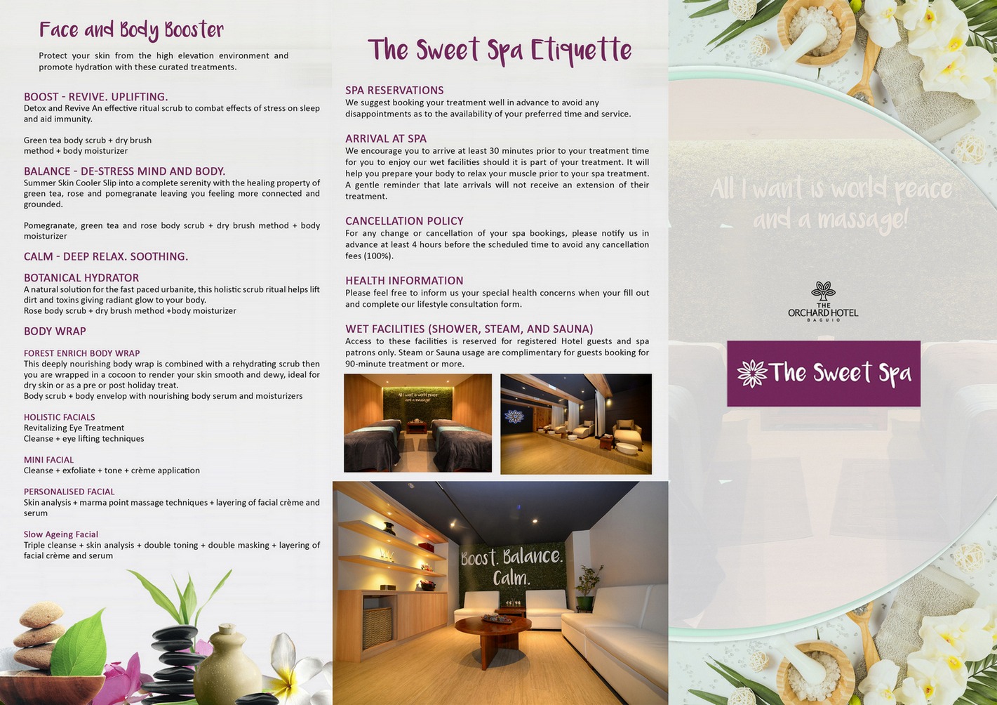 The Sweet Spa – The Orchard Hotel Baguio editorial view 1